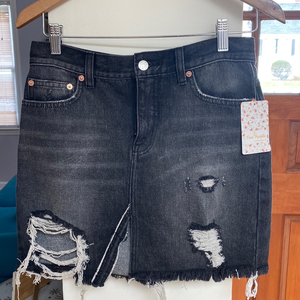 Distressed Free People mini- size 25